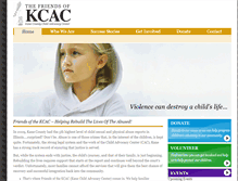 Tablet Screenshot of friendsofkcac.org